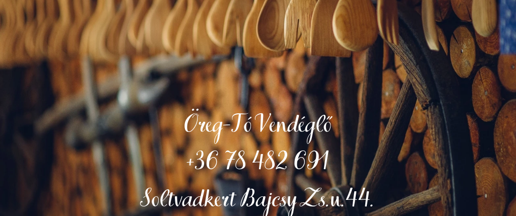 Öregtó Vendéglő weboldala